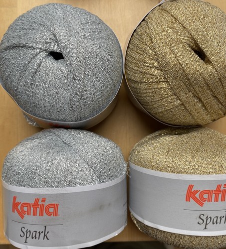 Katia spark glittery ribbon - glittery,