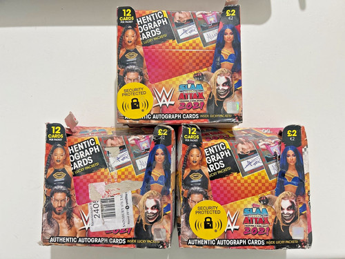 Boxes topps wwe - packs),