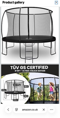 Ultima trampoline ft zero - 4,