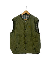 Vintage Barbour Men's Gilet 46 in Chest Vest Khaki Body Warmer Charity Listing