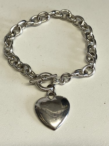 Vintage silver tone - silver, chunky