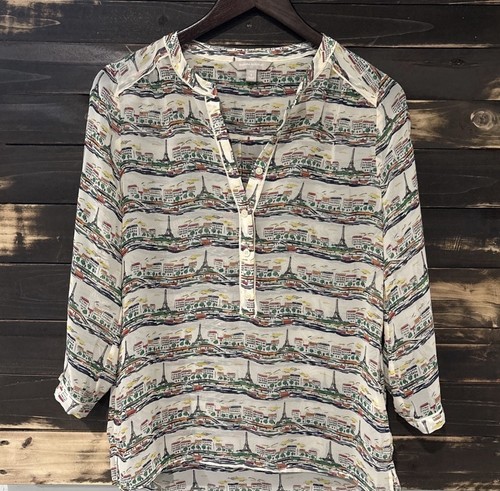 Banana republic sheer popover - sheer,