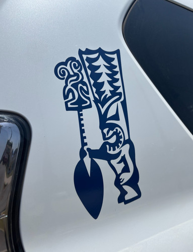Hawaiian design navy - hawaiian,