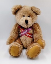 RARE Forever Living Products FLP Honey Teddy Bear Logo 27cmnIn Need Of Good Home