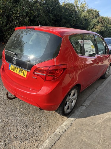 Vauxhall meriva red tailgate - meriva,