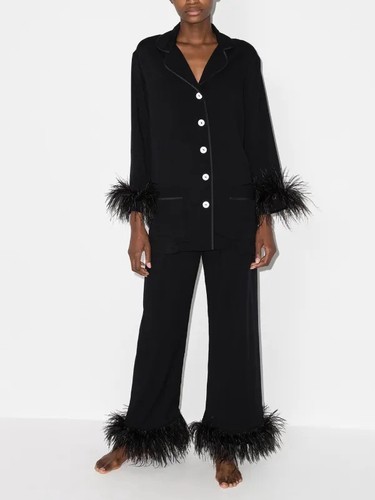 Sleepers feather detail pajama - feather,