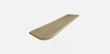 Solid oak bottom bullnose - oak,