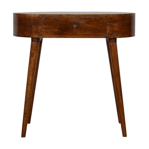 Albion chestnut console table - chestnut,