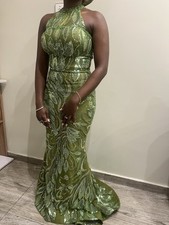 Halterneck African traditional