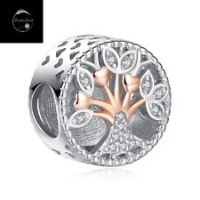 Sterling Silver 925 Charm Rose