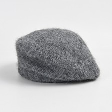 Blend Knitted Beret Hat Cap Beanie Winter French Slouchy Women Mohair Wool