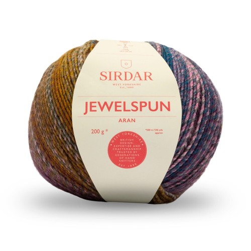 Sirdar jewelspun aran 200g - aran,