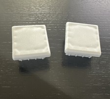 IKEA GALANT Desk Frame END CAPS (2 pcs) Gray Color