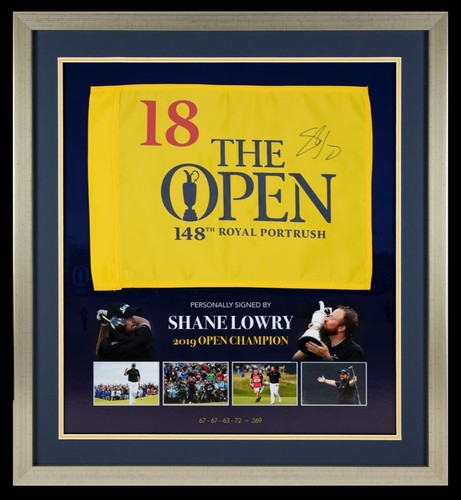 Shane lowry signed framed - signed,