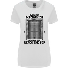 Elevator Mechanic Lift Engineer Womens Wider Cut T-Shirt