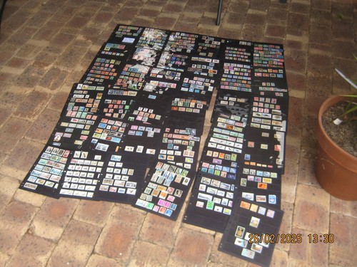 Stamps worldwide to v - worldwide, j