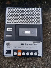 VINTAGE ITT SL59 AUTOMATIC CASSETTE RECORDER RETRO TAPE DECK