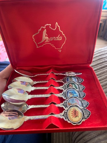 Vintage kanda silver spoons - vintage,