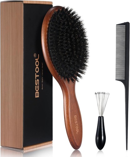 Hair brush boar bristle - hair,