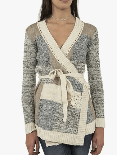 Desigual aaron wrap cardigan - desigual,