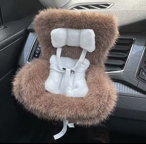 Brown car doll safety - car, seat