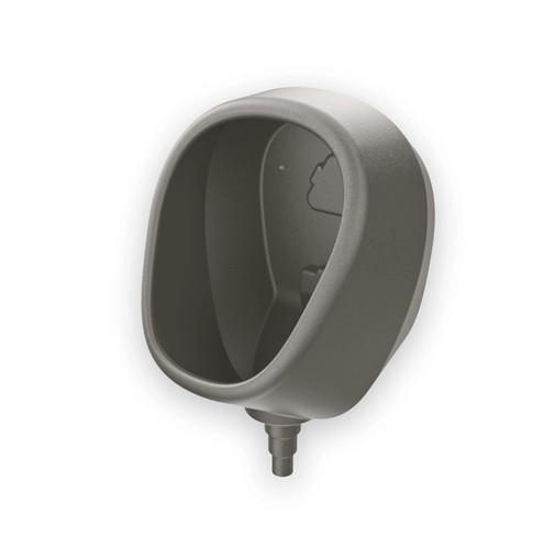 Waterless plastic urinal - , for