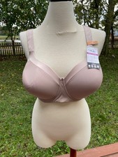 Playtex 44DD Shapewear Wire-Free Bra With Adjustable Comfort Straps & Lined Cups