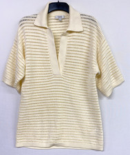 COS Chunky Open Knit Polo