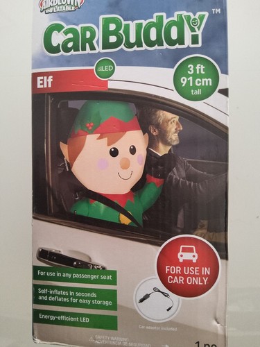 Elf car buddy christmas - car,