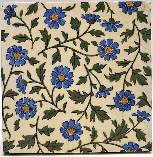 Victorian fireplace tile - victorian,