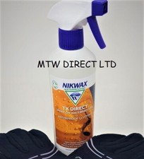 500mls Nikwax TX Direct Spray On Waterproofing Wet Weather Outdoor Equipment KIT