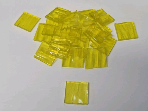 Pieces yellow stained - 30,