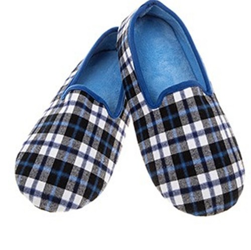 Men plaid snoozies slippers - plaid,