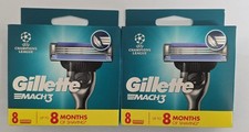 x2 Gillette Mach3 Razor Blades