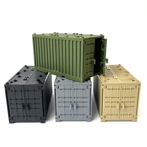 Shipping container brick toy - shipping,