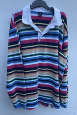 Ladies COTTON TRADERS Multicoloured Rugby Shirt Size 3XL.