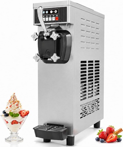 Commercial soft serve - soft, ice