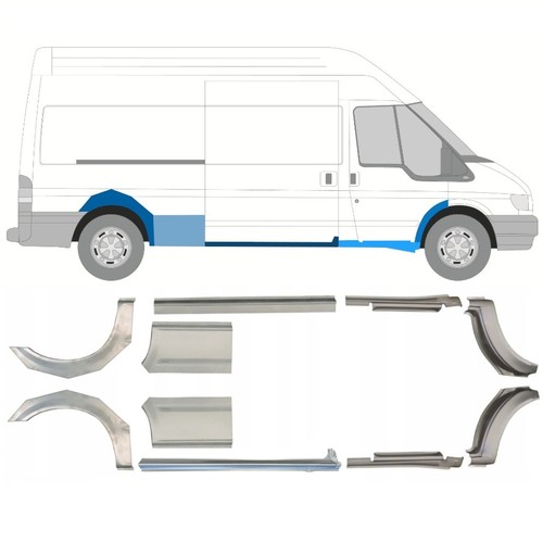 Ford transit lwb 2000 2013 - ford, 2000-2013