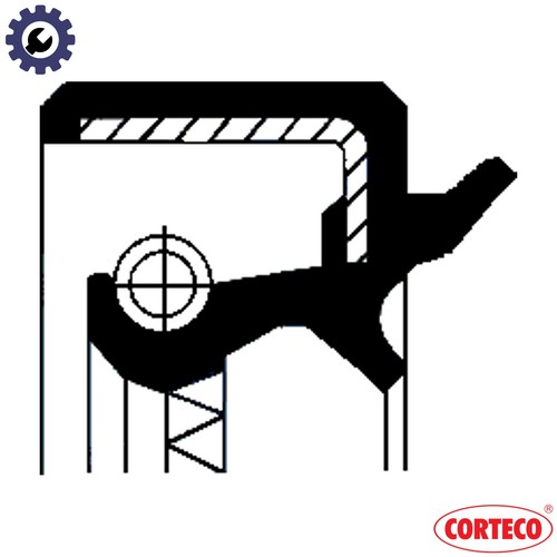 Shaft seal wheel hub - shaft,
