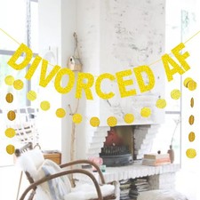 2pcs DIVORCED Divorced Party