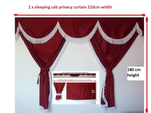 Truck curtains full set - curtains, fit