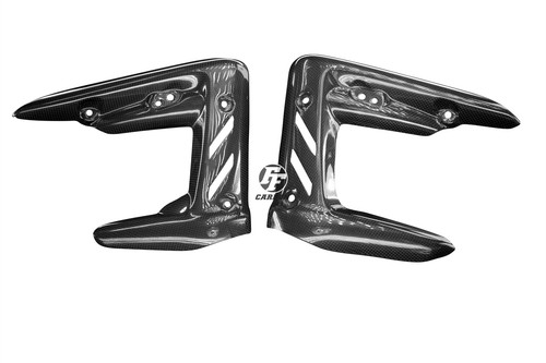 Carbon radiator cover for - carbon,