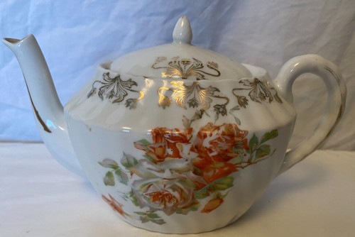 Vintage fine china teapot - fine,
