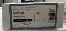 Samuel Heath N5037.SN Satin Nickel Xenon Toilet Roll Holder