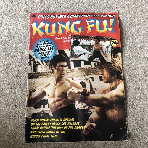 Bruce lee rare poster magazine - lee,