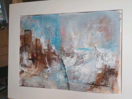 Original painting abstract - painting.,