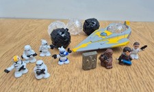 Hasbro Star Wars Fighter Pods Micro Heroes Figures Bundle, Leia, Chewbacca 