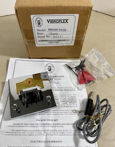Brand new nos vibroplex chrome - nos,