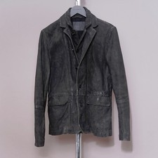ALL SAINTS Leather Blazer