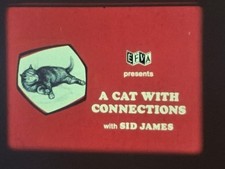 A CAT WITH CONNECTIONS 1970 16MM COLOUR SOUND 600FT CINE FILM SID JAMES